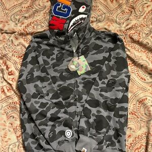 Bape shark hoodie